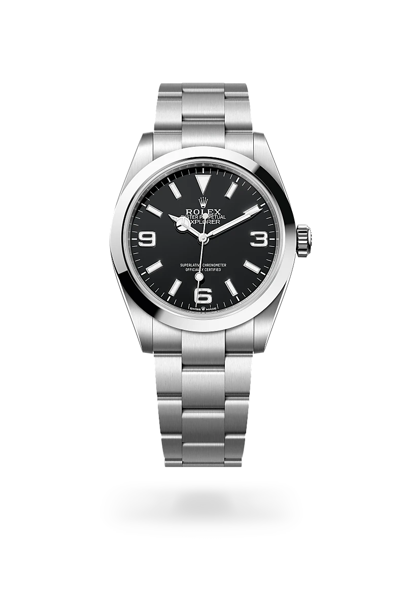 Rolex Explorer in Oystersteel, M224270-0001 - Michael Jones Jeweller