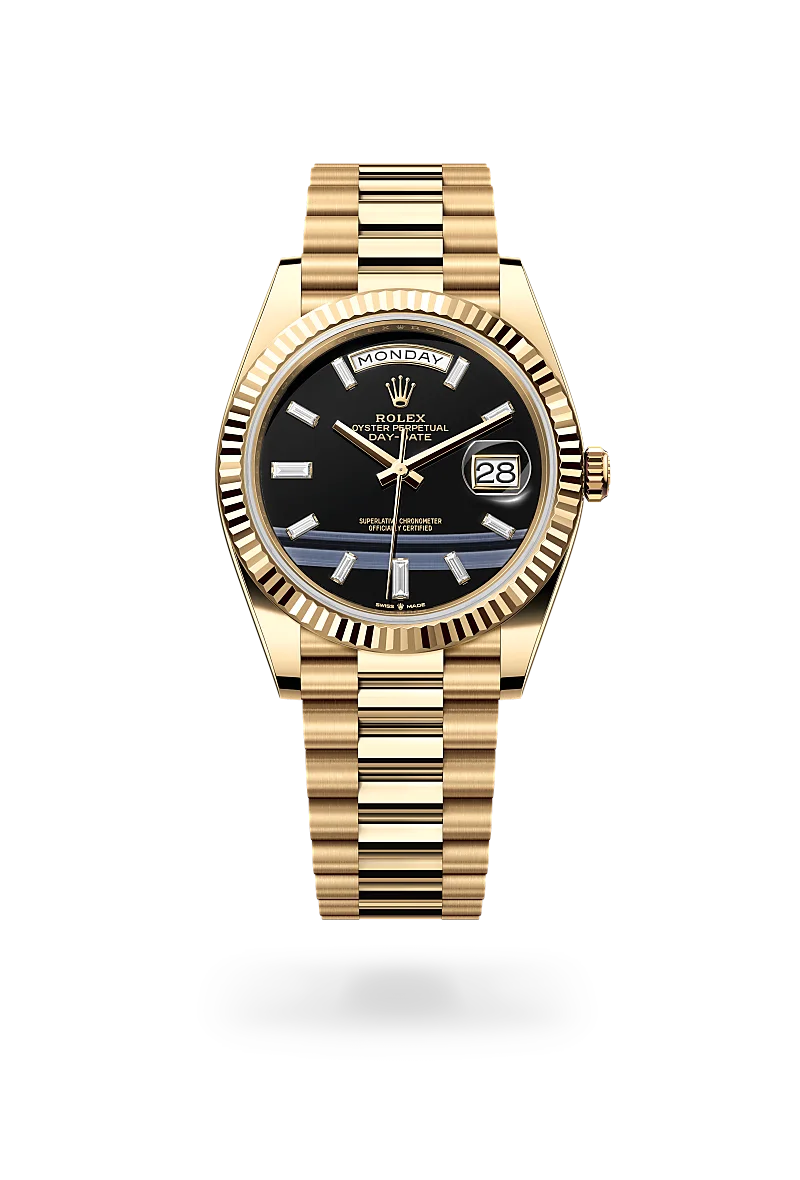 Rolex Day-Date in 18 ct yellow gold, M228238-0059 - Michael Jones Jeweller
