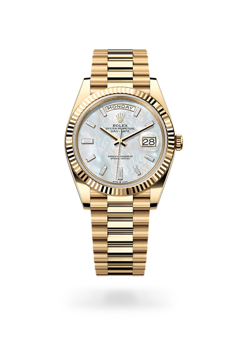 Rolex Day-Date in 18 ct yellow gold, M228238-0071 - Michael Jones Jeweller