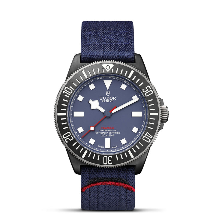 TUDOR Pelagos FXD "Alinghi Red Bull Racing Edition" 42mm Titanium Automatic Watch M25707KN-0001 - Michael Jones Jeweller