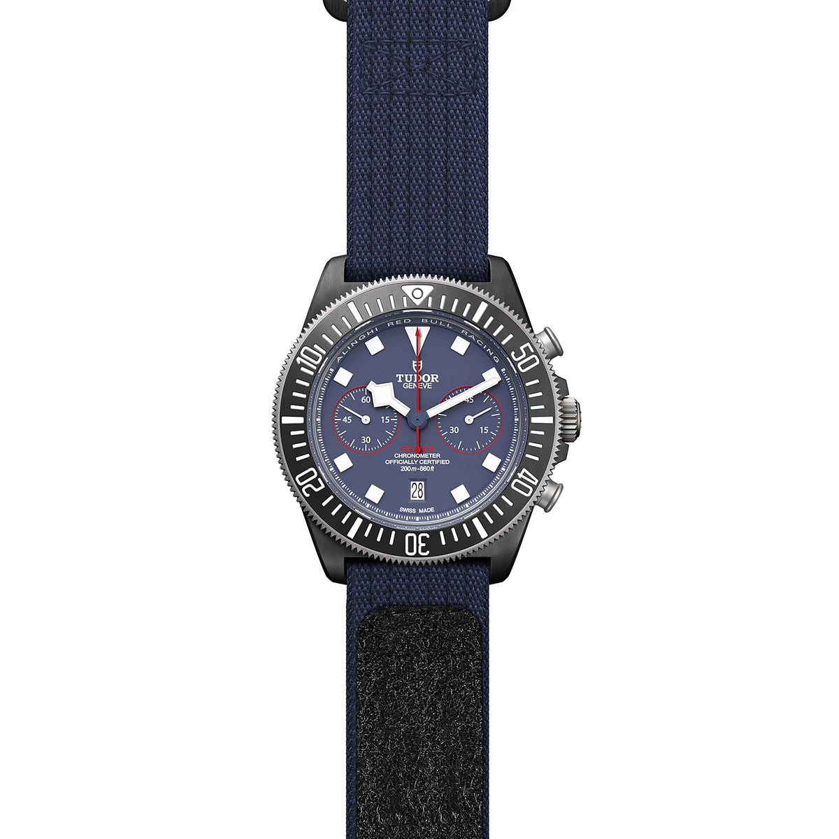 TUDOR Pelagos FXD Chrono "Alinghi Red Bull Racing Edition" 43mm Carbon Automatic Watch M25807KN-0001 - Michael Jones Jeweller