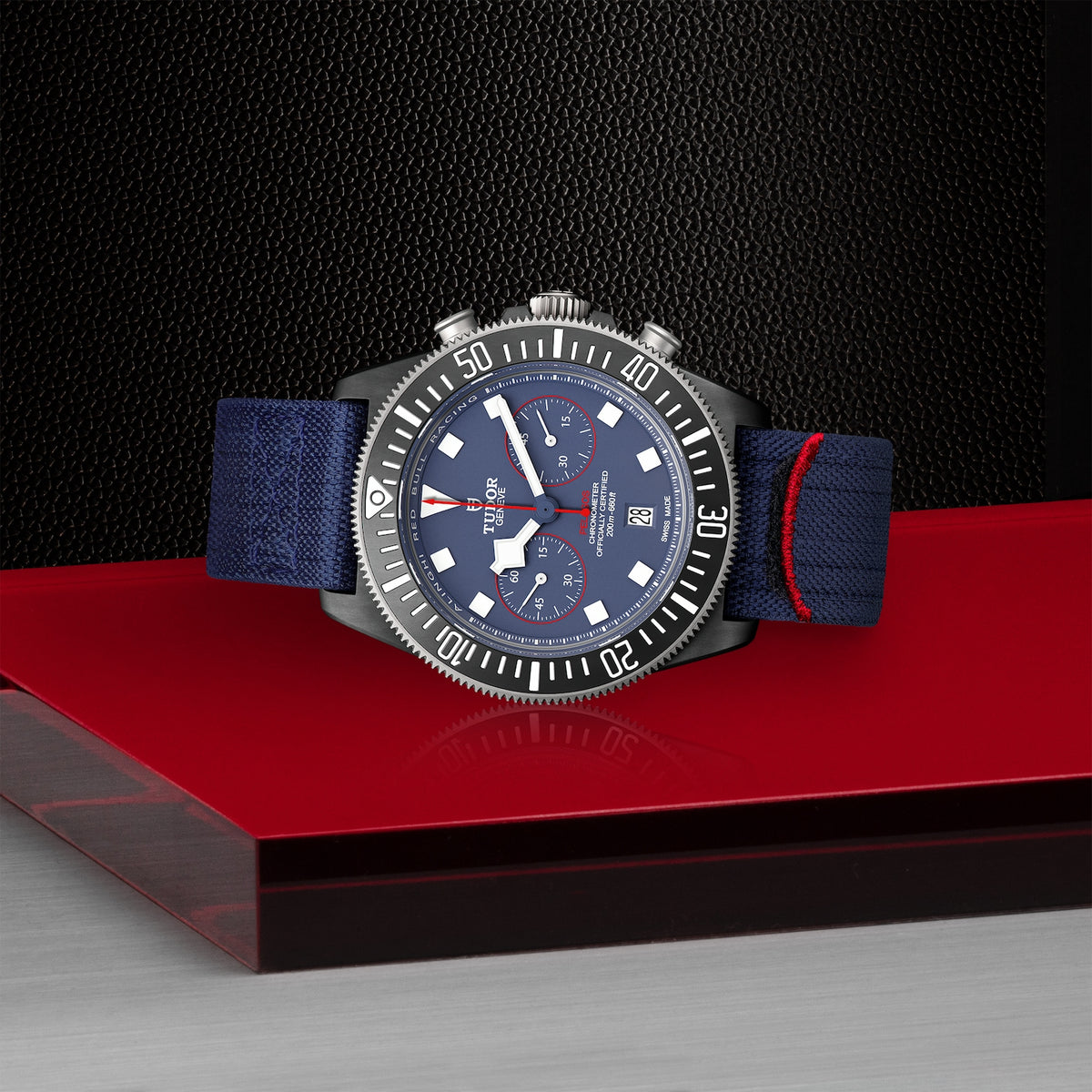 TUDOR Pelagos FXD Chrono "Alinghi Red Bull Racing Edition" 43mm Carbon Automatic Watch M25807KN-0001 - Michael Jones Jeweller