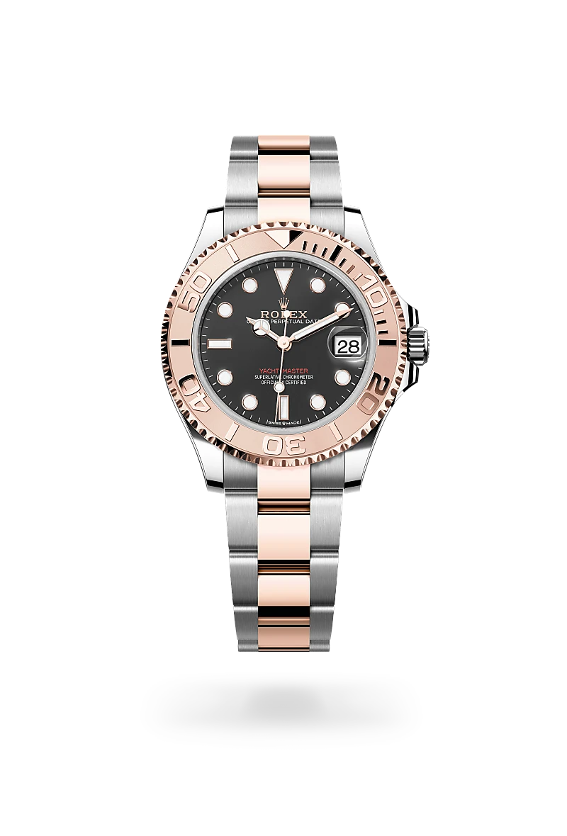 Rolex Yacht-Master in Everose Rolesor - combination of Oystersteel and Everose gold, M268621-0004 - Michael Jones Jeweller