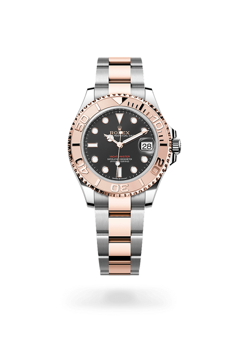 Rolex Yacht-Master in Everose Rolesor - combination of Oystersteel and Everose gold, M268621-0004 - Michael Jones Jeweller