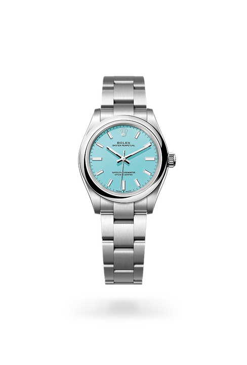 Rolex Oyster Perpetual in Oystersteel, M277200-0007 - Michael Jones Jeweller