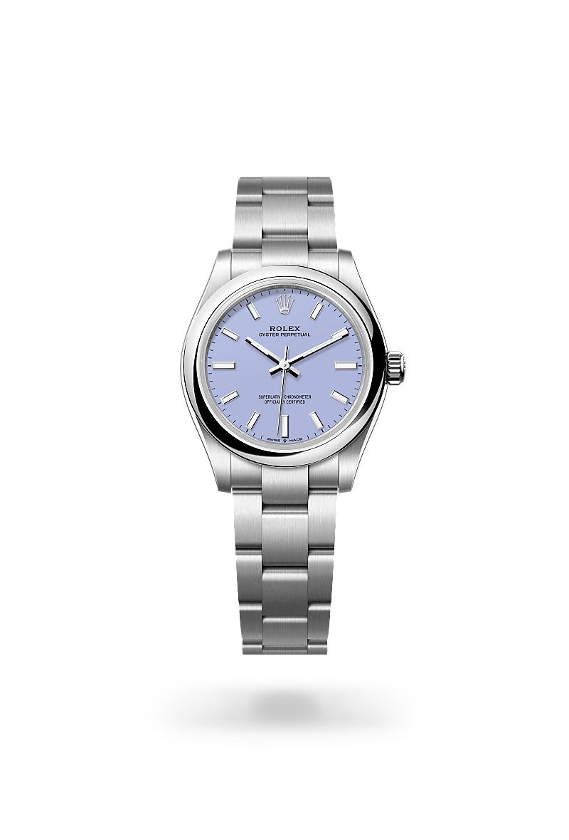 Rolex Oyster Perpetual in Oystersteel, M277200-0014 - Michael Jones Jeweller