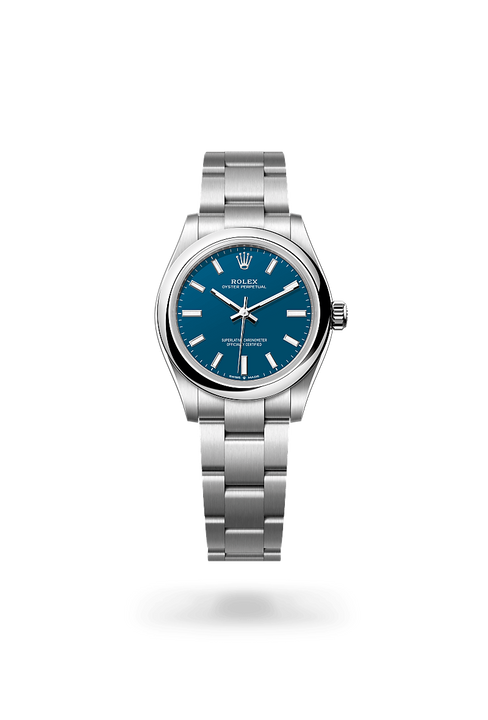 Rolex Oyster Perpetual in Oystersteel, M277200-0017 - Michael Jones Jeweller