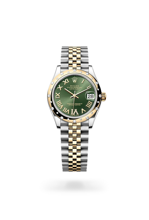 Rolex Datejust in Yellow Rolesor - combination of Oystersteel and yellow gold, M278343RBR-0016 - Michael Jones Jeweller
