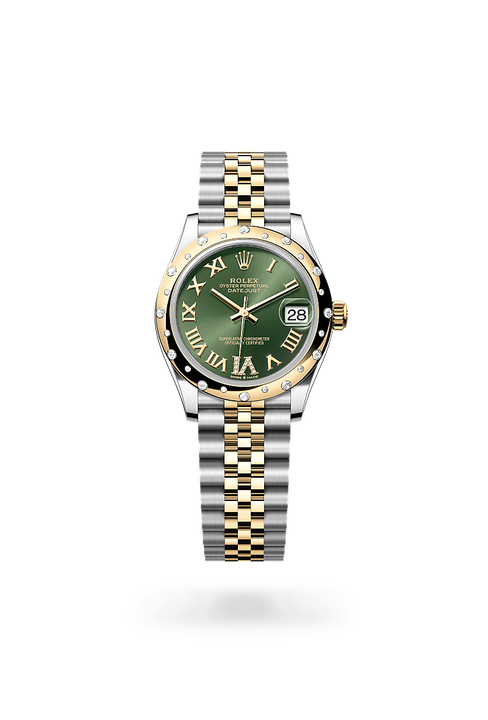 Rolex Datejust in Yellow Rolesor - combination of Oystersteel and yellow gold, M278343RBR-0016 - Michael Jones Jeweller