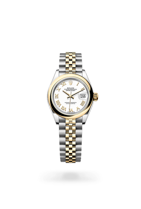 Rolex Lady-Datejust in Yellow Rolesor - combination of Oystersteel and yellow gold, M279163-0023 - Michael Jones Jeweller