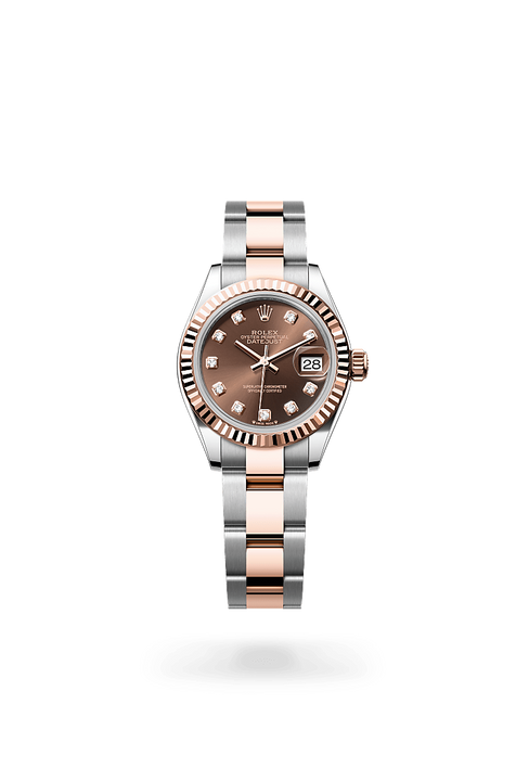 Rolex Lady-Datejust in Everose Rolesor - combination of Oystersteel and Everose gold, M279171-0012 - Michael Jones Jeweller