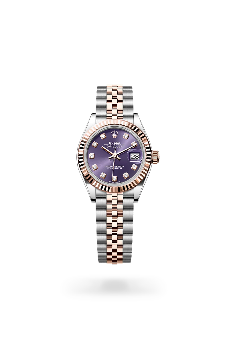 Rolex Lady-Datejust in Everose Rolesor - combination of Oystersteel and Everose gold, M279171-0015 - Michael Jones Jeweller