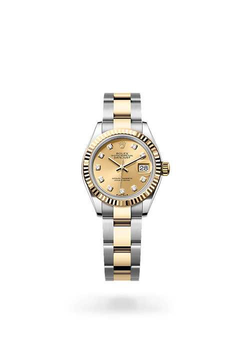 Rolex Lady-Datejust in Yellow Rolesor - combination of Oystersteel and yellow gold, M279173-0012 - Michael Jones Jeweller