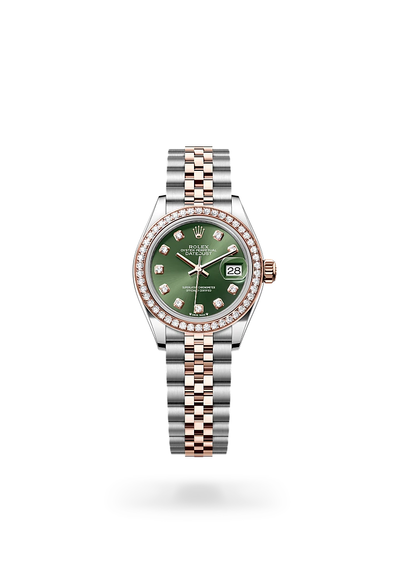 Rolex Lady-Datejust in Everose Rolesor - combination of Oystersteel and Everose gold, M279381RBR-0007 - Michael Jones Jeweller