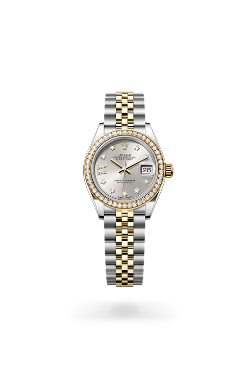 Rolex Lady-Datejust in Yellow Rolesor - combination of Oystersteel and yellow gold, M279383RBR-0003 - Michael Jones Jeweller