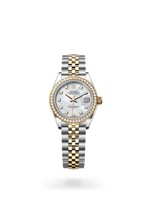 Rolex Lady-Datejust in Yellow Rolesor - combination of Oystersteel and yellow gold, M279383RBR-0019 - Michael Jones Jeweller