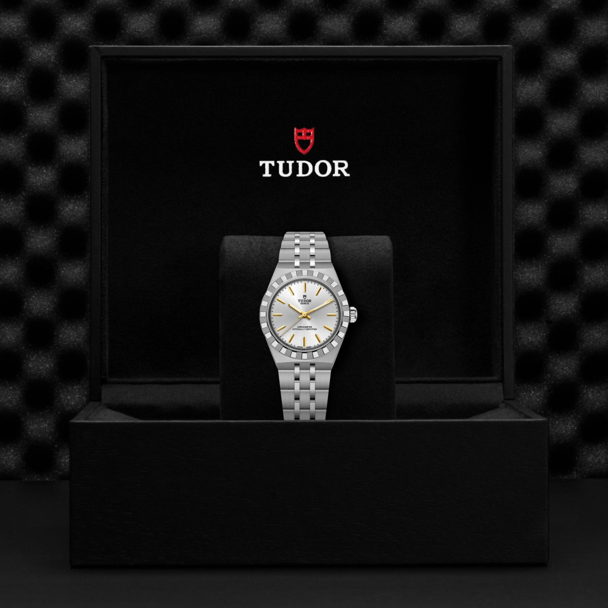 TUDOR Royal 30mm Stainless Steel Master Chronometer Automatic Watch M2830A1A0-0002 - Michael Jones Jeweller