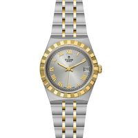 TUDOR Royal 34mm Yellow Gold and Steel Automatic Watch M28403-0001 - Michael Jones Jeweller