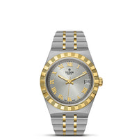 TUDOR Royal 34mm Yellow Gold and Steel Automatic Watch M28403-0001 - Michael Jones Jeweller
