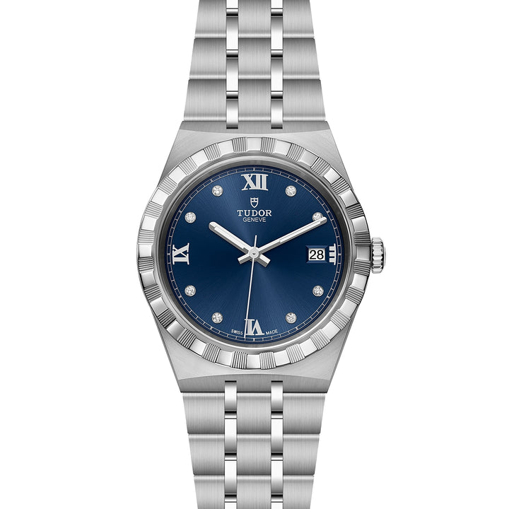 TUDOR Royal 38mm Steel Diamond Automatic Watch M28500-0006 - Michael Jones Jeweller