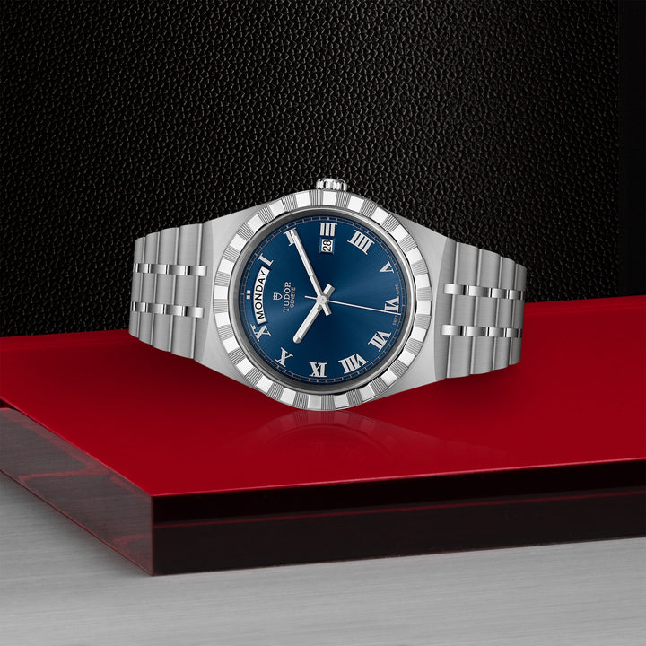 TUDOR Royal 41mm Steel Day Date Automatic Watch M28600-0005 - Michael Jones Jeweller