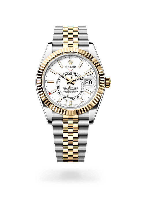 Rolex Sky-Dweller in Yellow Rolesor - combination of Oystersteel and yellow gold, M336933-0006 - Michael Jones Jeweller
