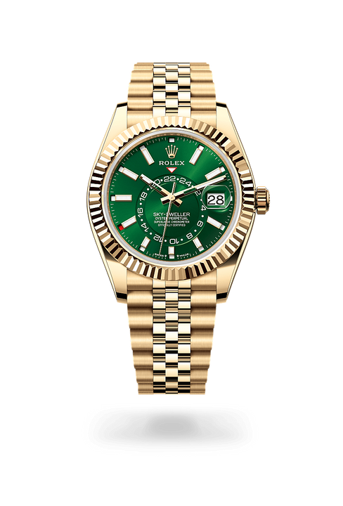 Rolex Sky-Dweller in 18 ct yellow gold, M336938-0008 - Michael Jones Jeweller