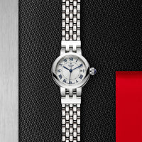 TUDOR Clair De Rose 26mm Steel Automatic Watch M35200-0001 - Michael Jones Jeweller