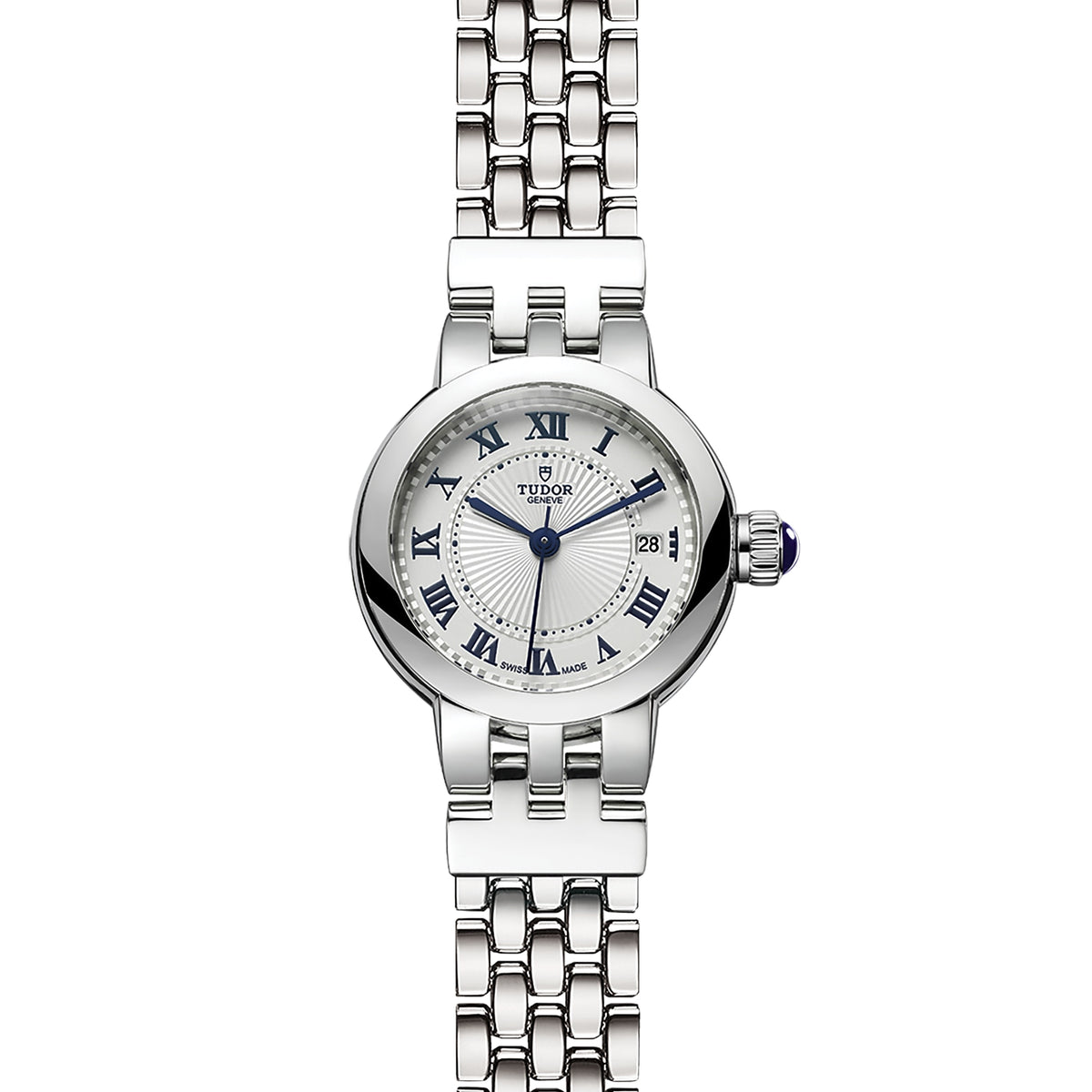 TUDOR Clair De Rose 26mm Steel Automatic Watch M35200-0001 - Michael Jones Jeweller