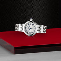 TUDOR Clair De Rose 26mm Steel Automatic Watch M35200-0001 - Michael Jones Jeweller