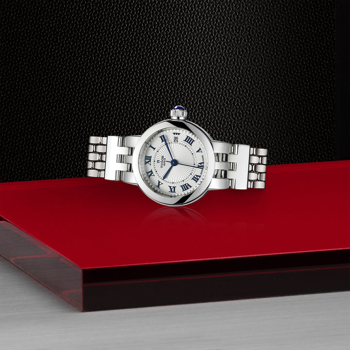 TUDOR Clair De Rose 26mm Steel Automatic Watch M35200-0001 - Michael Jones Jeweller