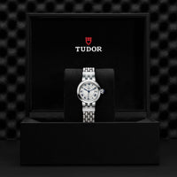 TUDOR Clair De Rose 26mm Steel Automatic Watch M35200-0001 - Michael Jones Jeweller