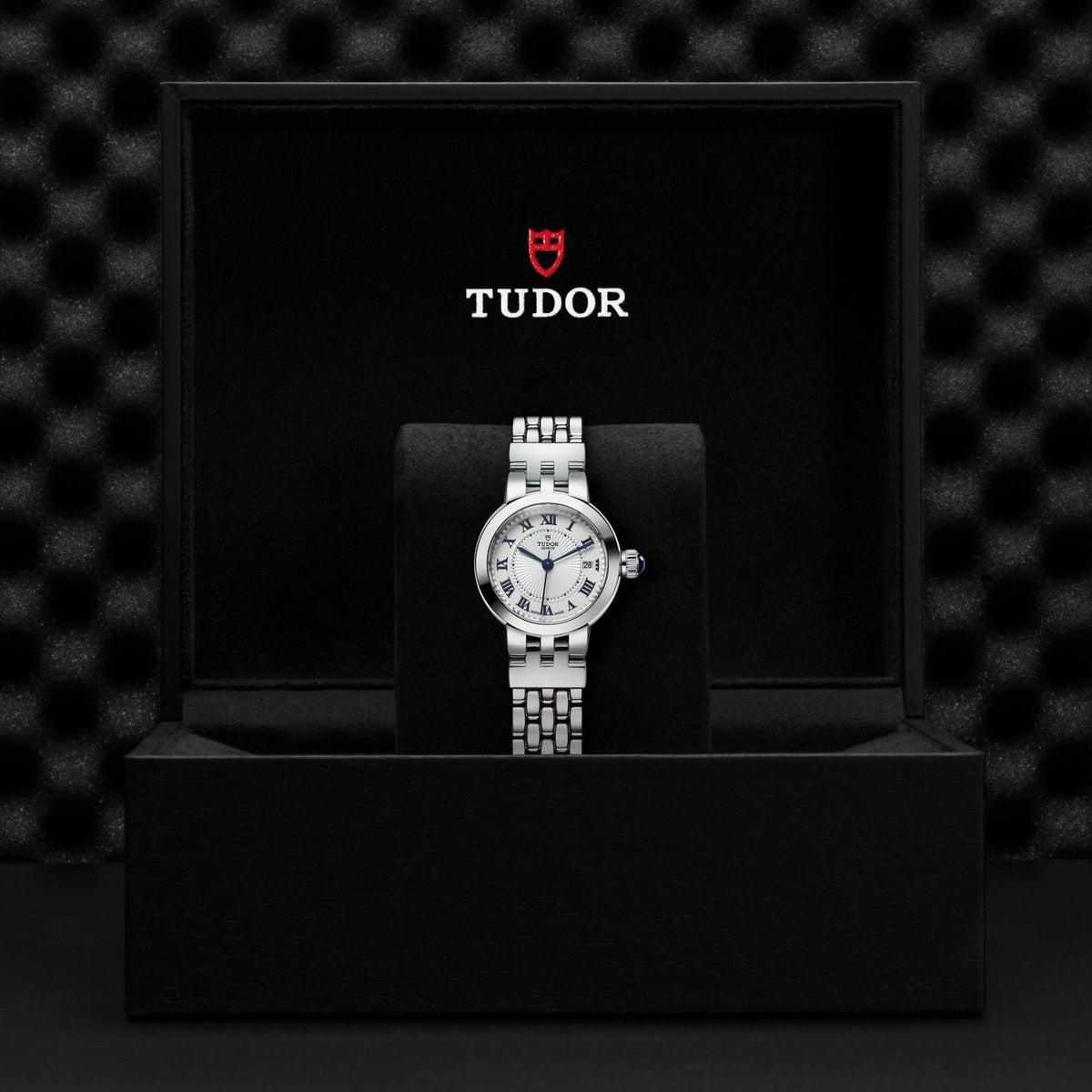 TUDOR Clair De Rose 26mm Steel Automatic Watch M35200-0001 - Michael Jones Jeweller