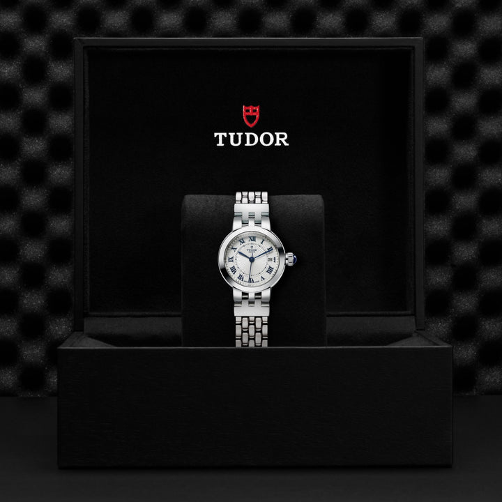 TUDOR Clair De Rose 26mm Steel Automatic Watch M35200-0001 - Michael Jones Jeweller