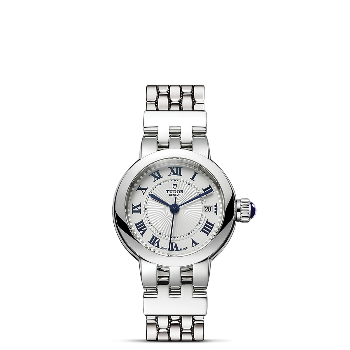 TUDOR Clair De Rose 26mm Steel Automatic Watch M35200-0001 - Michael Jones Jeweller