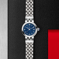 TUDOR Clair De Rose 26mm Stainless Steel Diamond Automatic Watch M35200-0010 - Michael Jones Jeweller