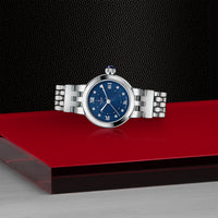 TUDOR Clair De Rose 26mm Stainless Steel Diamond Automatic Watch M35200-0010 - Michael Jones Jeweller