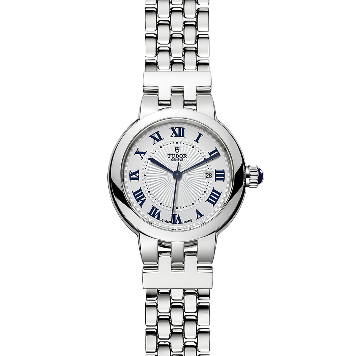 TUDOR Clair De Rose 30mm Steel Automatic Watch M35500-0001 - Michael Jones Jeweller