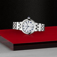 TUDOR Clair De Rose 30mm Steel Automatic Watch M35500-0001 - Michael Jones Jeweller