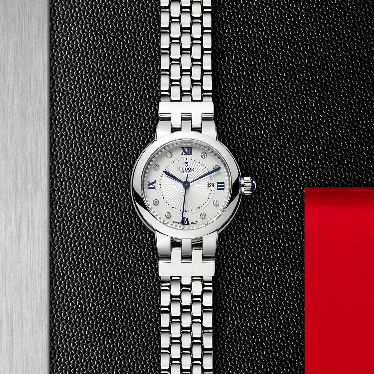 TUDOR Clair De Rose 30mm Steel Automatic Watch M35500-0004 - Michael Jones Jeweller