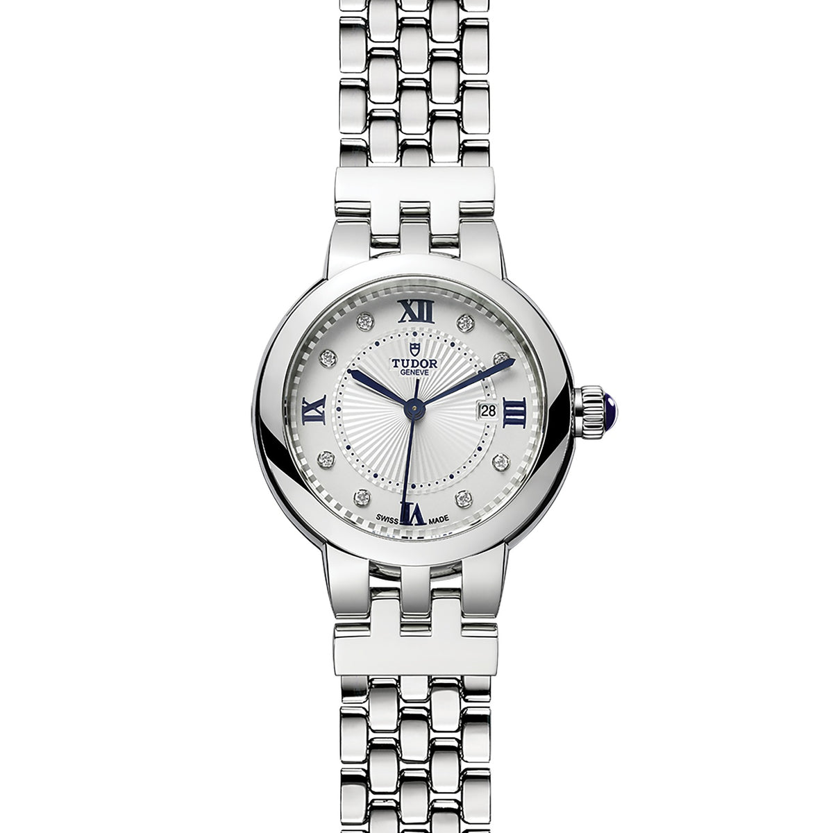 TUDOR Clair De Rose 30mm Steel Automatic Watch M35500-0004 - Michael Jones Jeweller