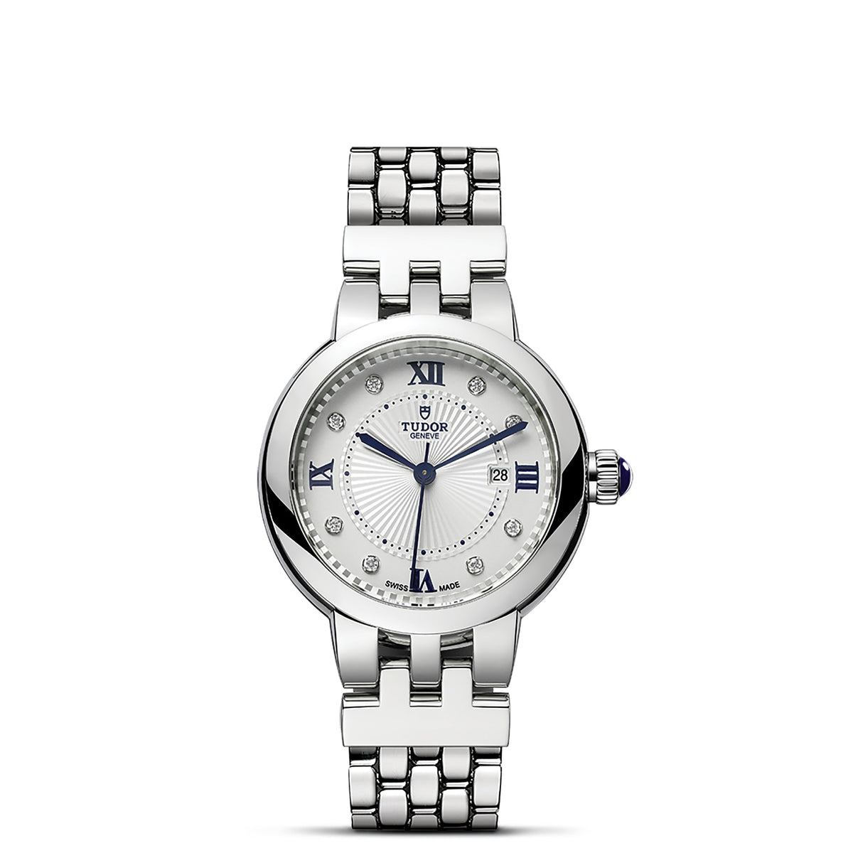 TUDOR Clair De Rose 30mm Steel Automatic Watch M35500-0004 - Michael Jones Jeweller