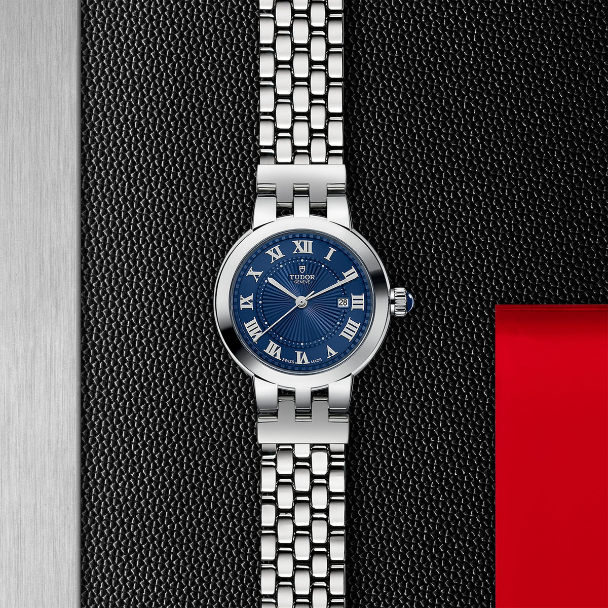 TUDOR Clair De Rose 30mm Steel Automatic Watch M35500-0009 - Michael Jones Jeweller