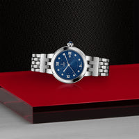 TUDOR Clair De Rose 30mm Stainless Steel Diamond Automatic Watch M35500-0010