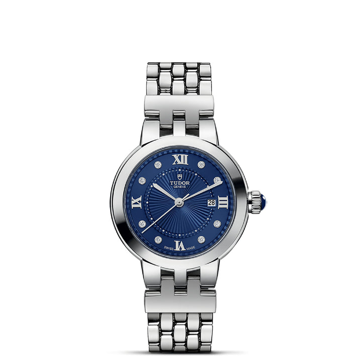 TUDOR Clair De Rose 30mm Stainless Steel Diamond Automatic Watch M35500-0010