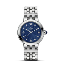 TUDOR Clair De Rose 34mm Stainless Steel Diamond Automatic Watch M35800-0010 - Michael Jones Jeweller