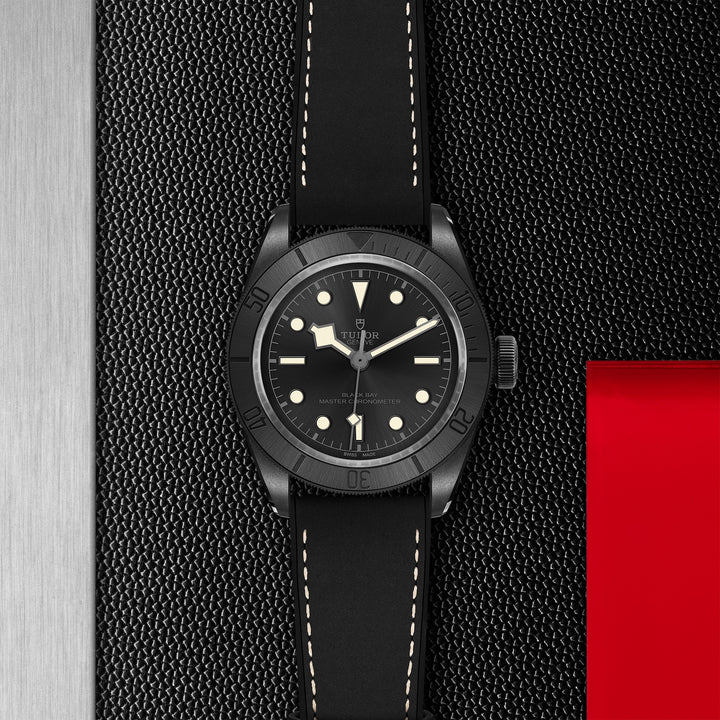 TUDOR Black Bay Ceramic 41mm Master Chronometer Automatic Watch M79210CNU-0001