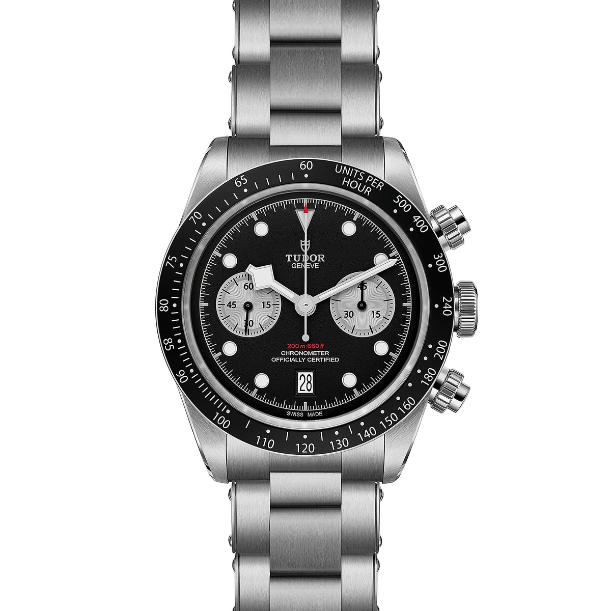 TUDOR Black Bay Chrono 41mm Chronometer Stainless Steel Automatic Watch M79360N-0001