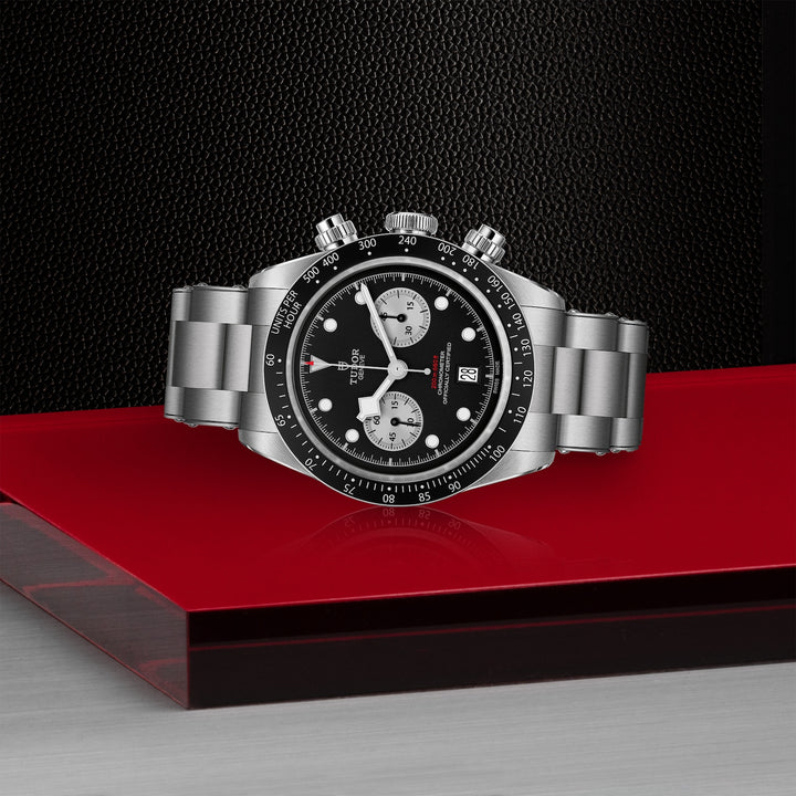 TUDOR Black Bay Chrono 41mm Chronometer Stainless Steel Automatic Watch M79360N-0001 - Michael Jones Jeweller