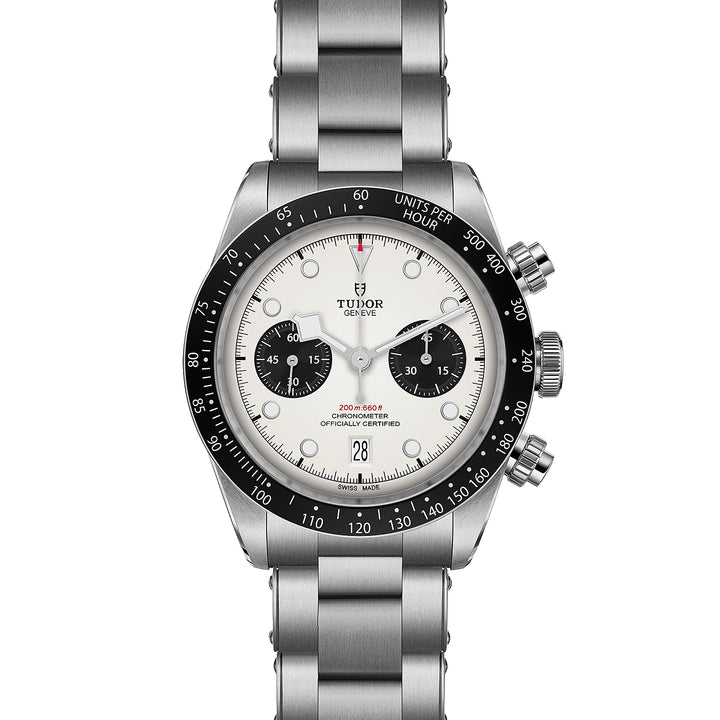 TUDOR Black Bay Chrono 41mm Chronometer Stainless Steel Automatic Watch M79360N-0002 - Michael Jones Jeweller